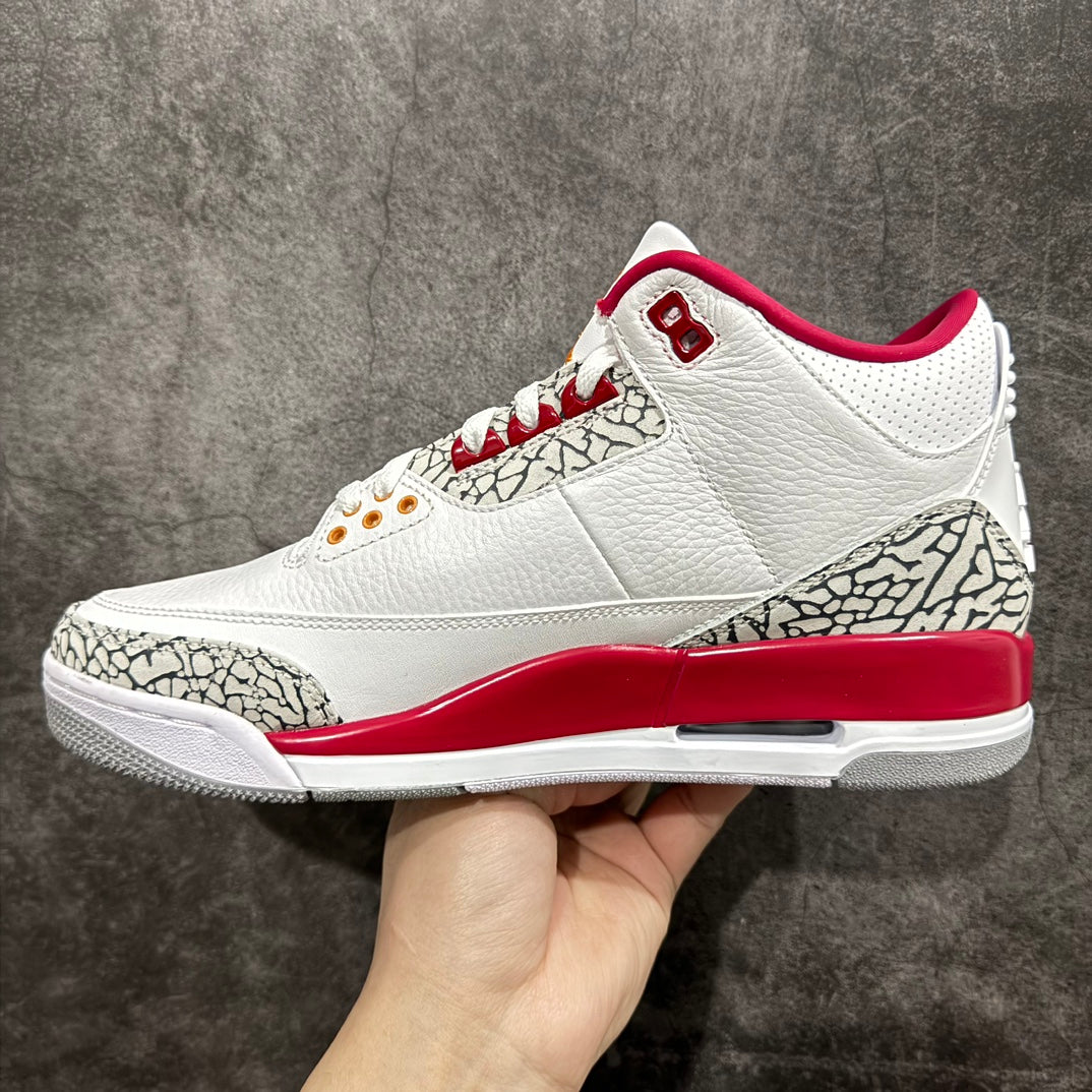 Jordan 3 Retro 'Cardinal Red'