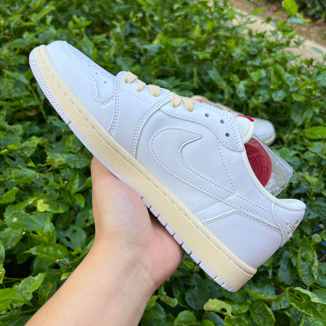 Air Jordan 1 Low Travis Scott Red Swoosh