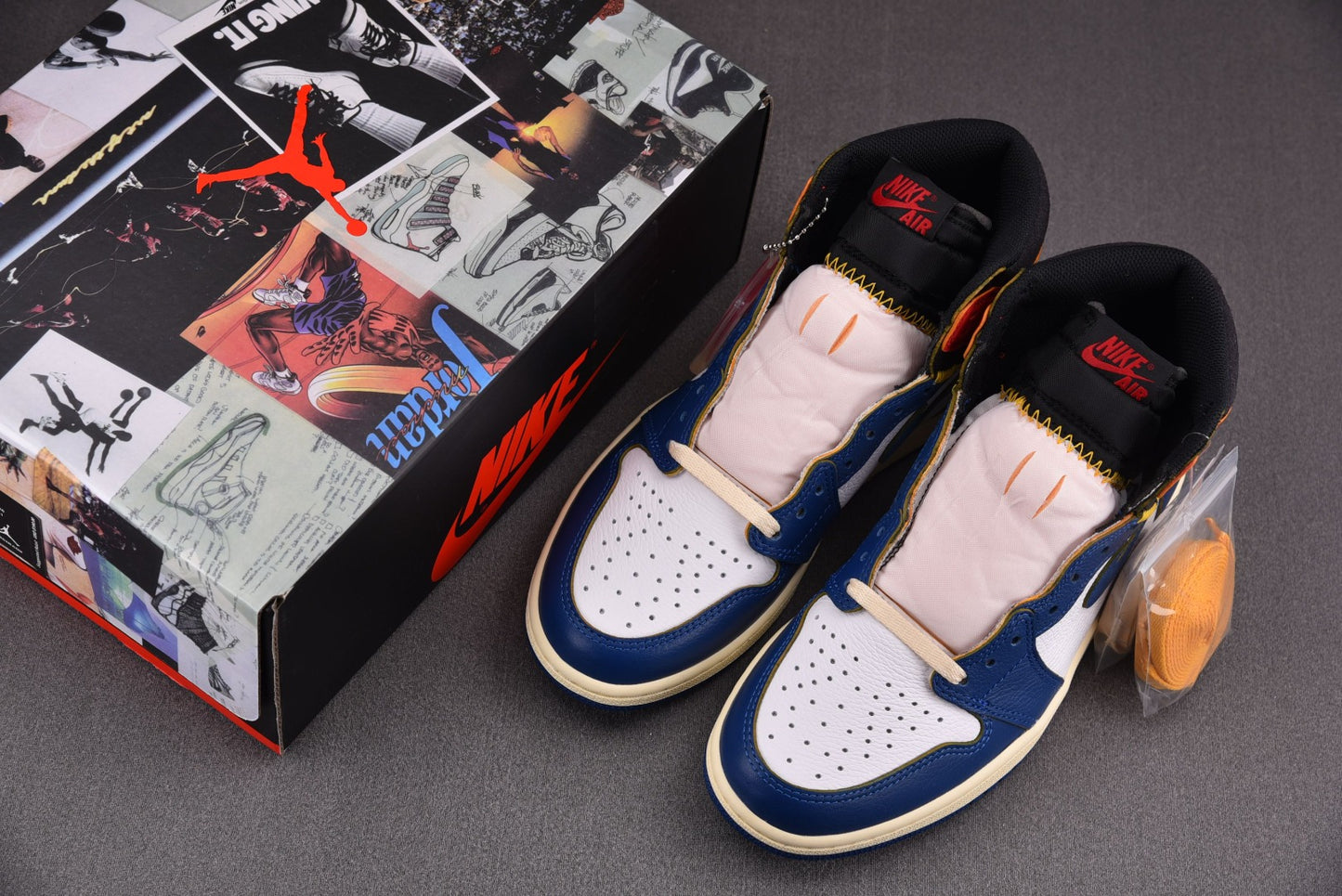 Jordan 1 Retro High Union LA 'Storm Blue'