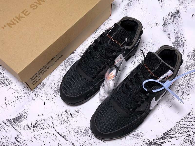 AIR MAX 90 'OFF-WHITE' BLACK