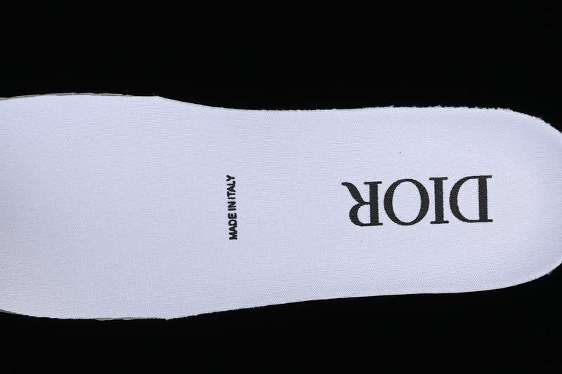 [DIOR] B23 OBLIQUE TOP SNEAKERS WHITE/BLACK