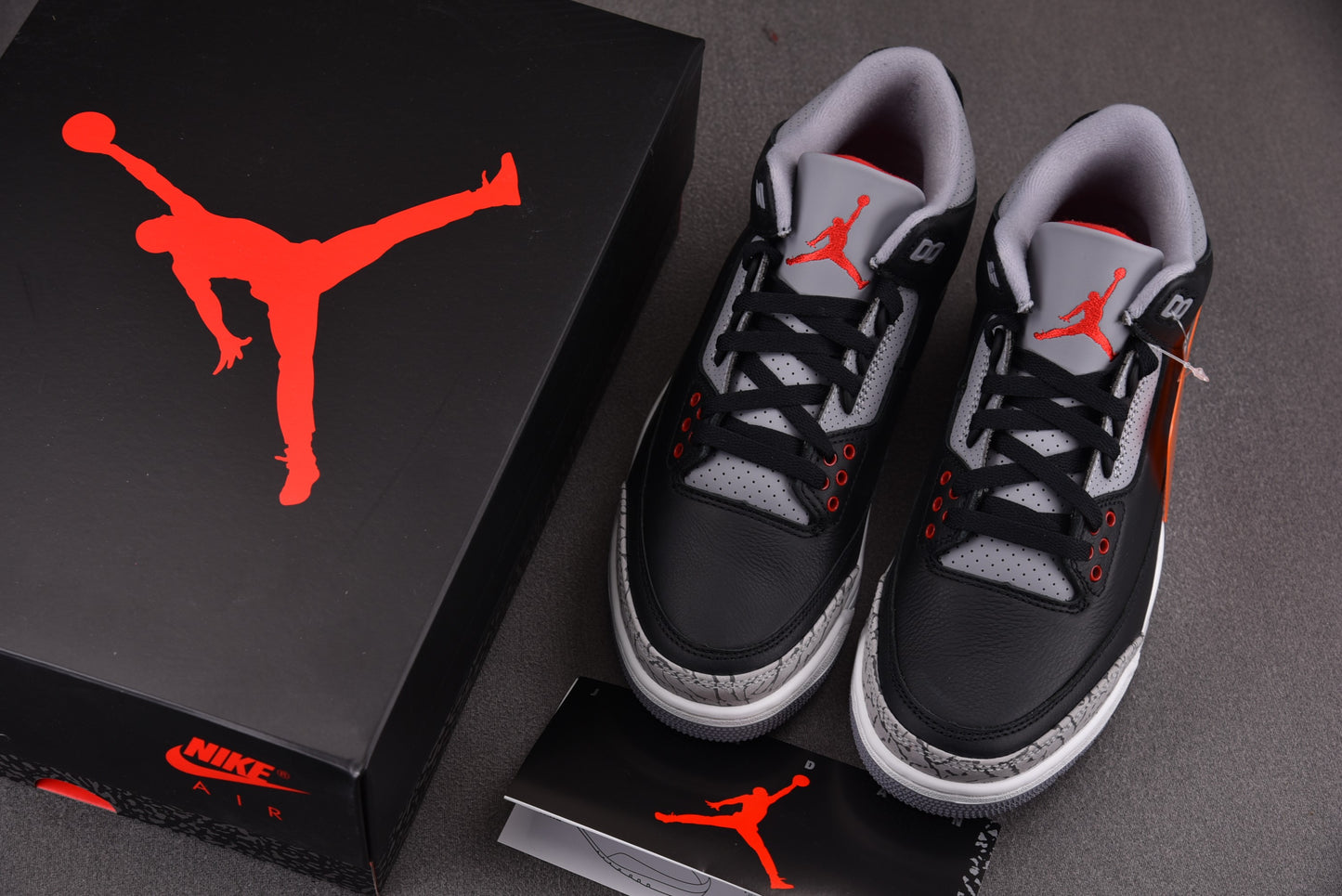 Air Jordan 3 Retro Black Cement Reimagined