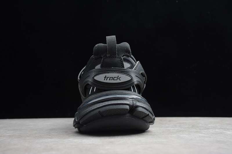 BCG TRACK TRIPLE S SNEAKER GOMMA MAILLE BLACK