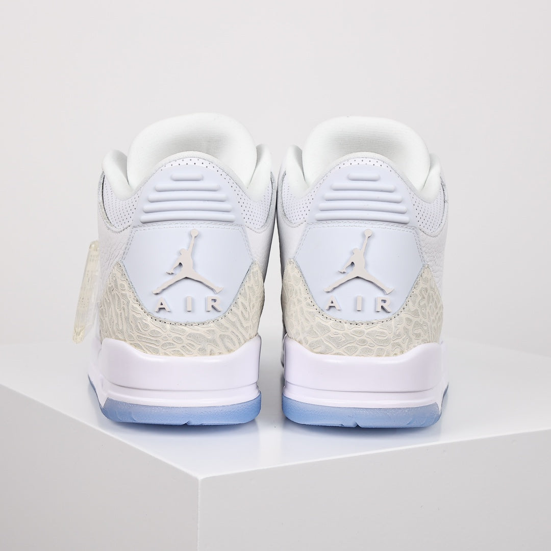 Jordan 3 'Pure White'