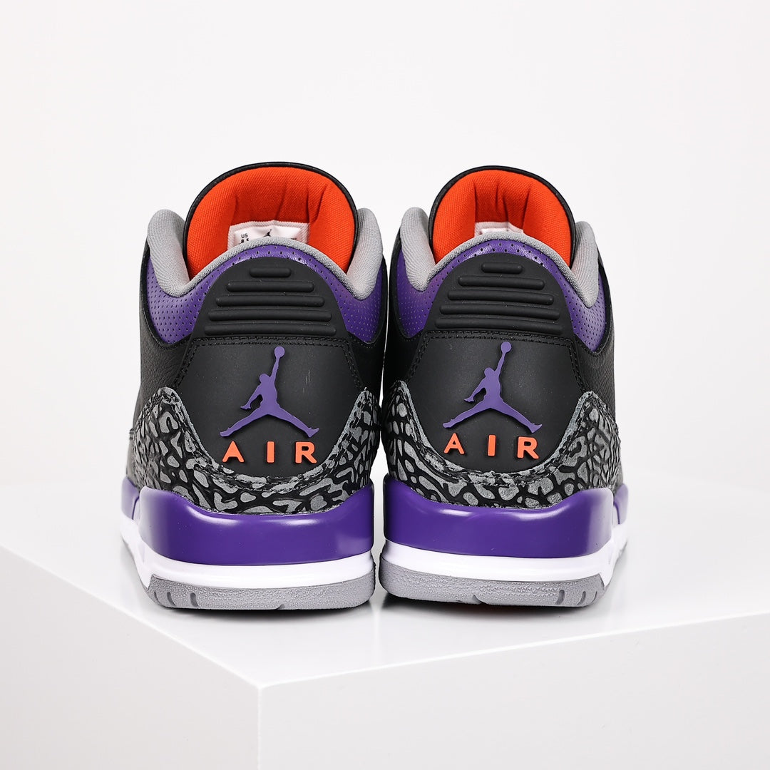 Jordan 3 Court Purple