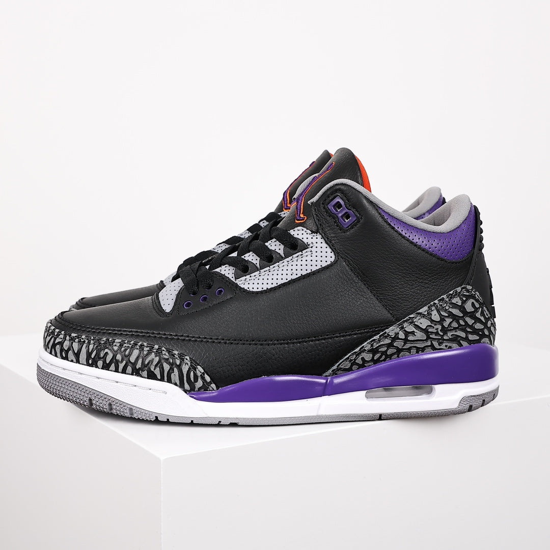 Jordan 3 Court Purple