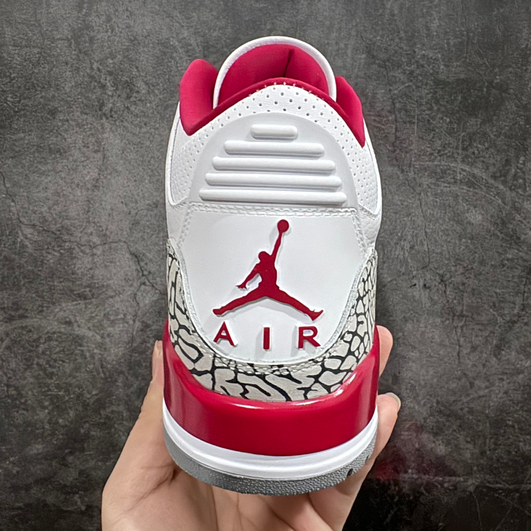 Jordan 3 Retro 'Cardinal Red'