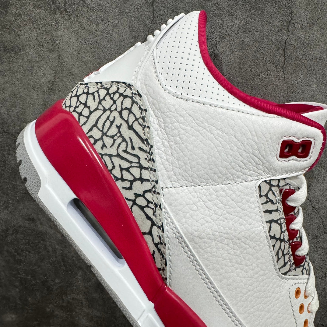 Jordan 3 Retro 'Cardinal Red'