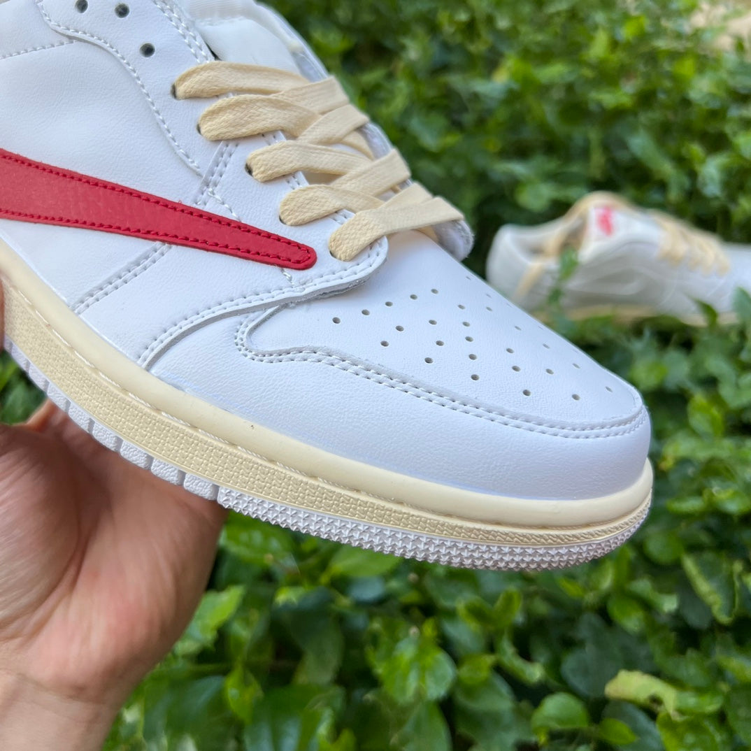 Air Jordan 1 Low Travis Scott Red Swoosh