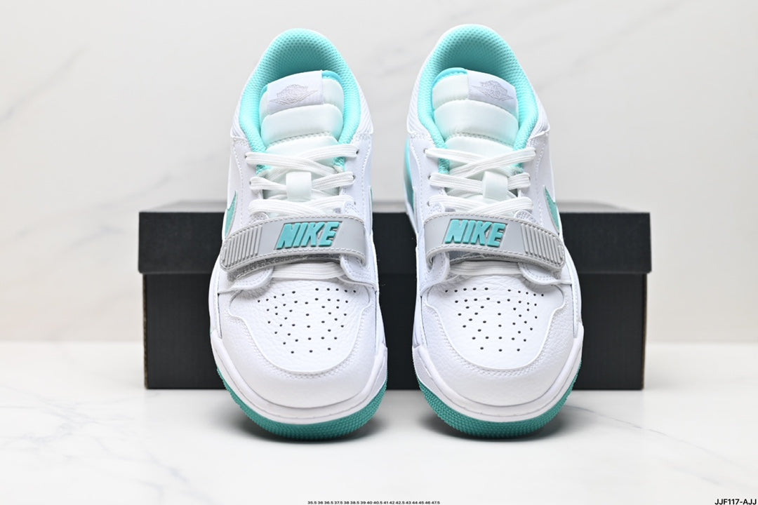 Jordan Legacy 312 Low White Turquoise