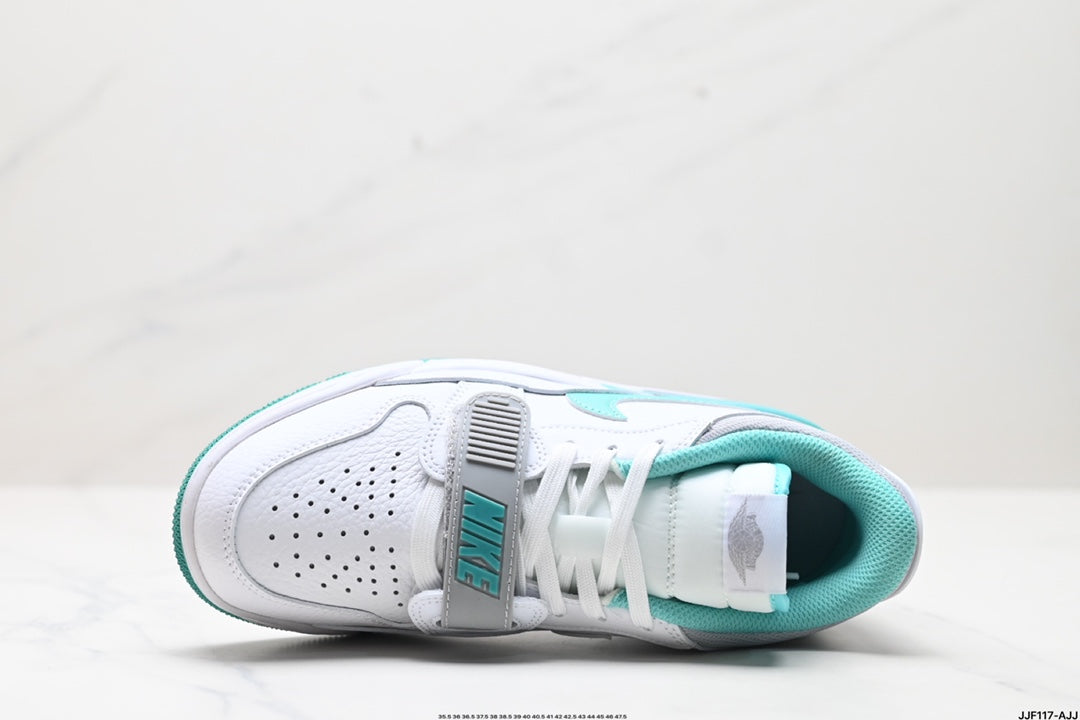 Jordan Legacy 312 Low White Turquoise