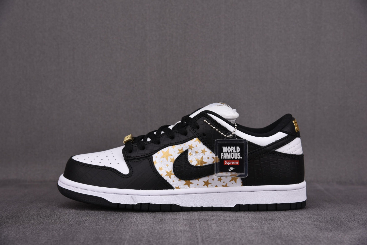 Nike B Dunk Low Supreme 'Stars Black'