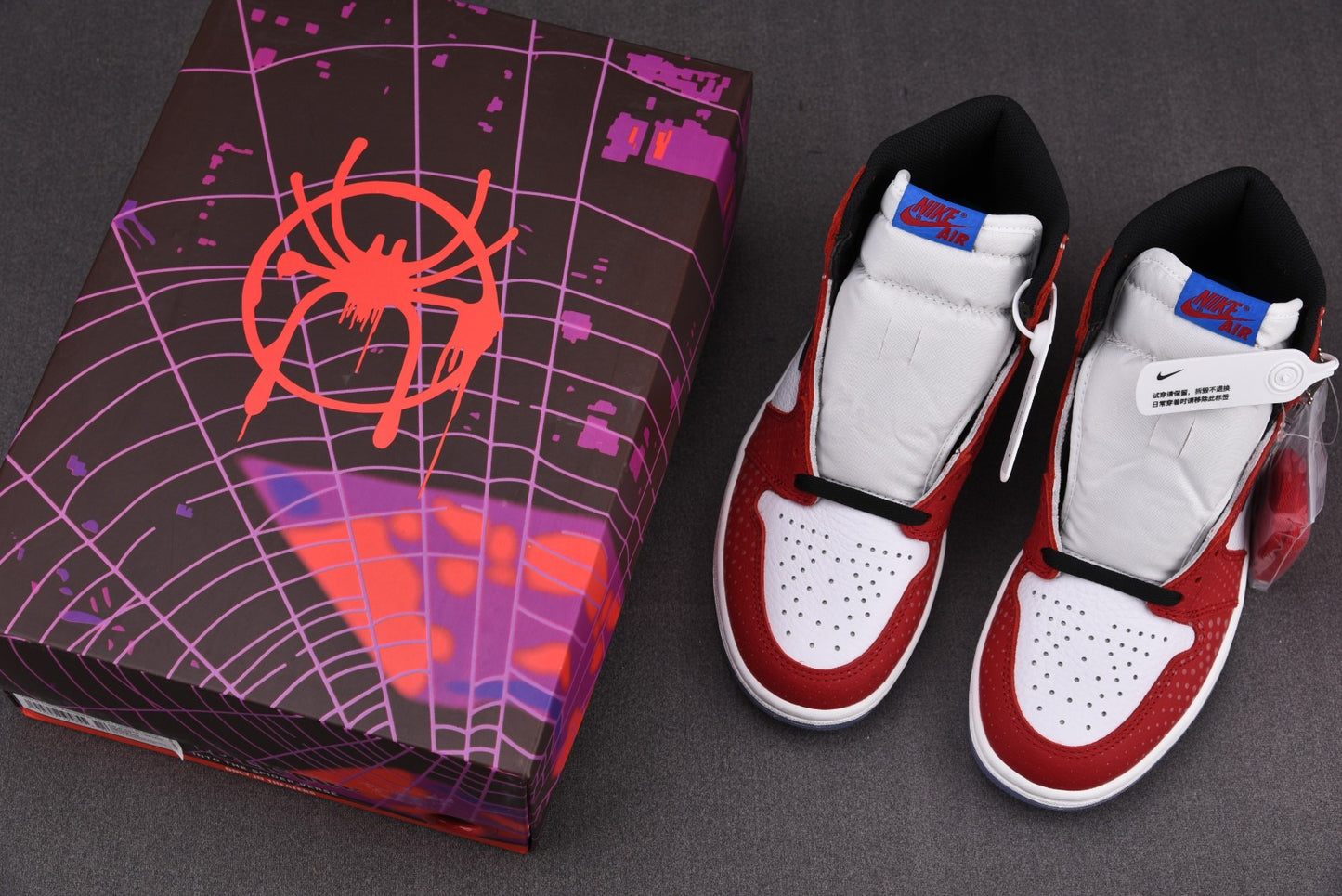 Jordan 1 Retro High 'Spider-Man Origin Story'