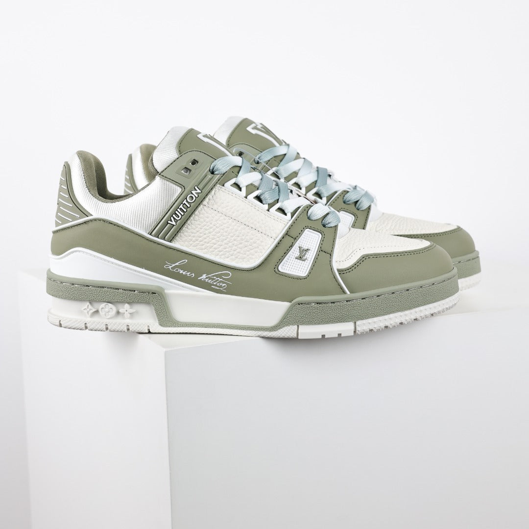 LV Trainer Sneaker - Green