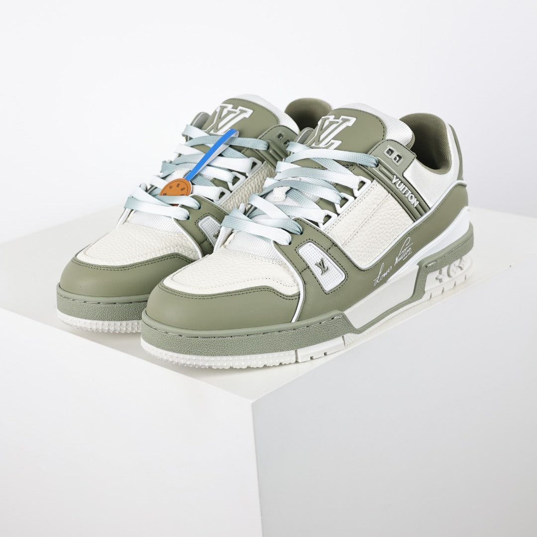 LV Trainer Sneaker - Green