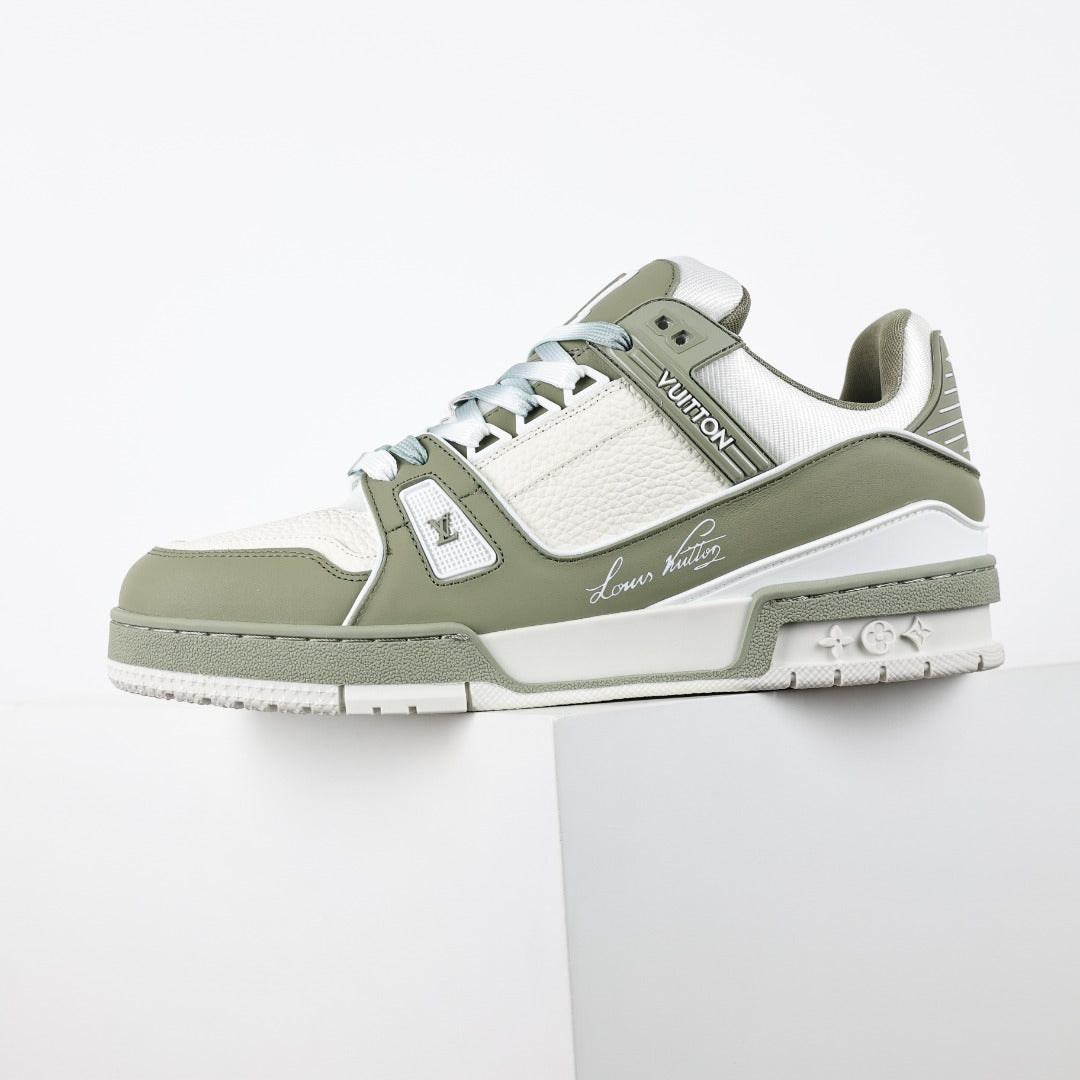 LV Trainer Sneaker - Green