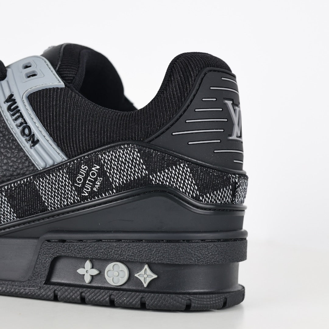 Louis Vuitton LV Trainer Damier Denim Black