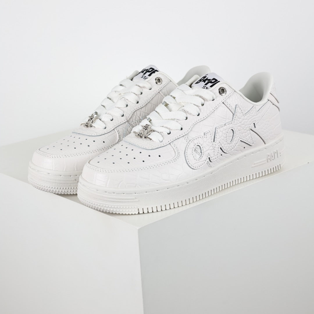 [BAPE] STA LOW White