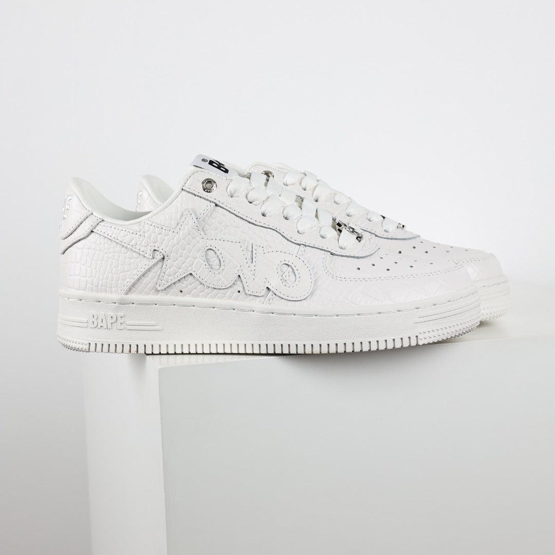 [BAPE] STA LOW White