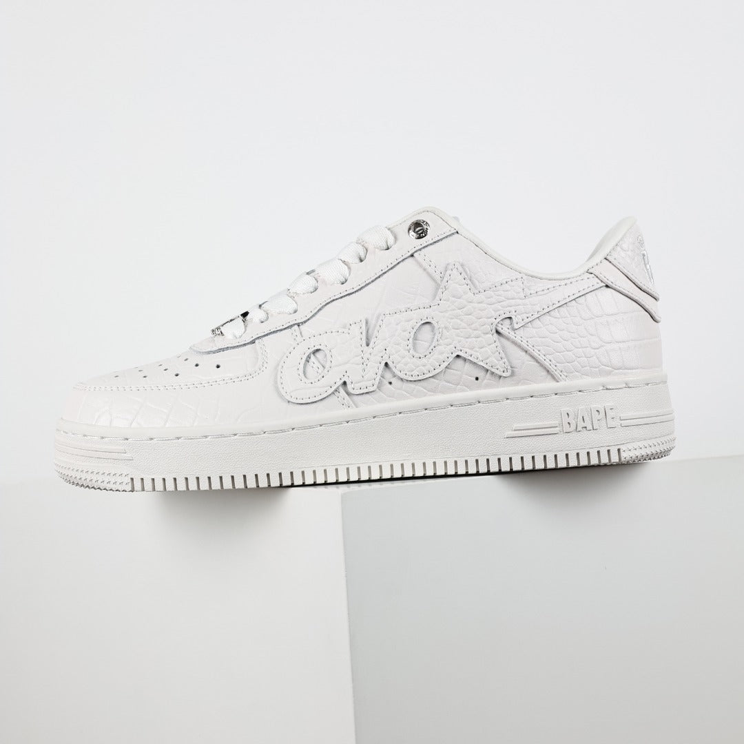 [BAPE] STA LOW White